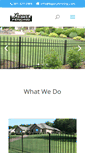 Mobile Screenshot of legacyfencing.com